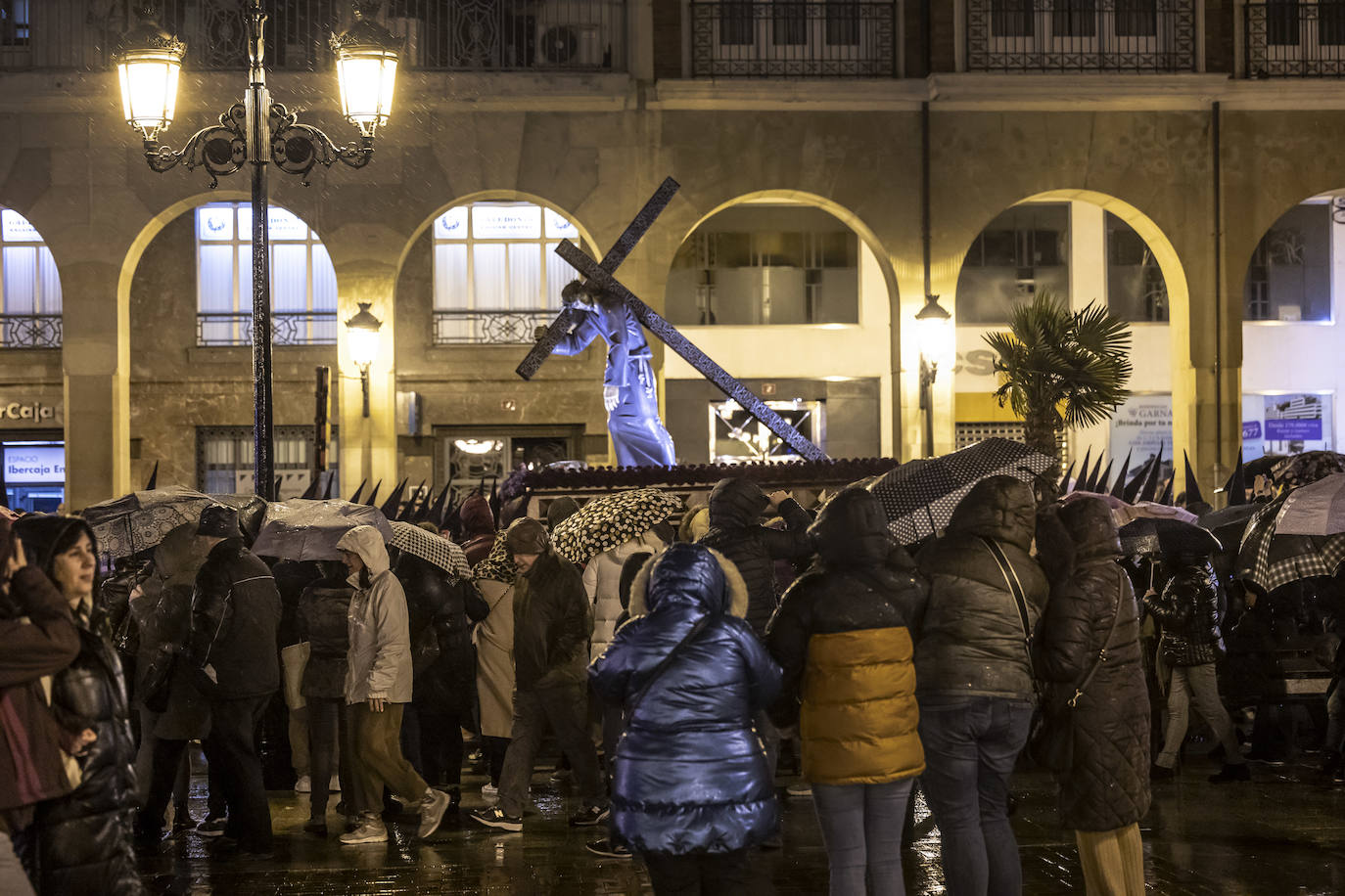 El paso del Nazareno por Logroño