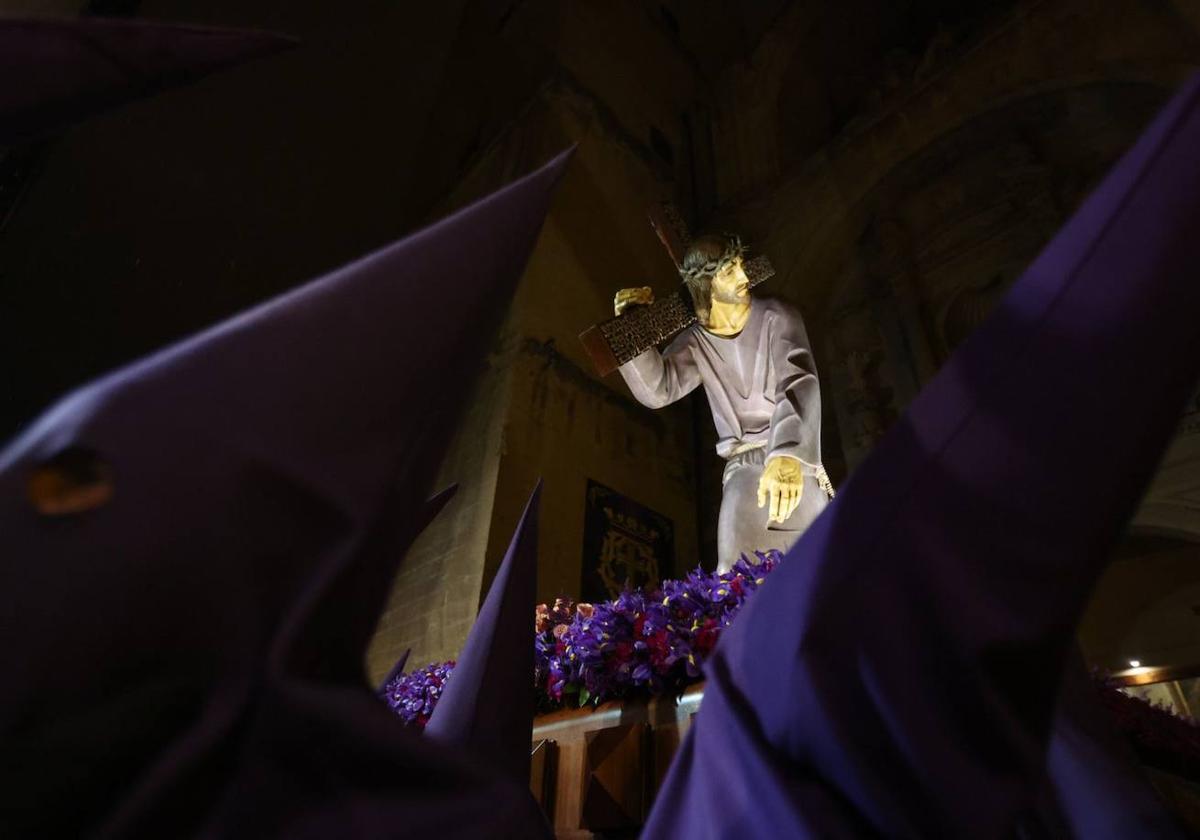 El paso del Nazareno por Logroño