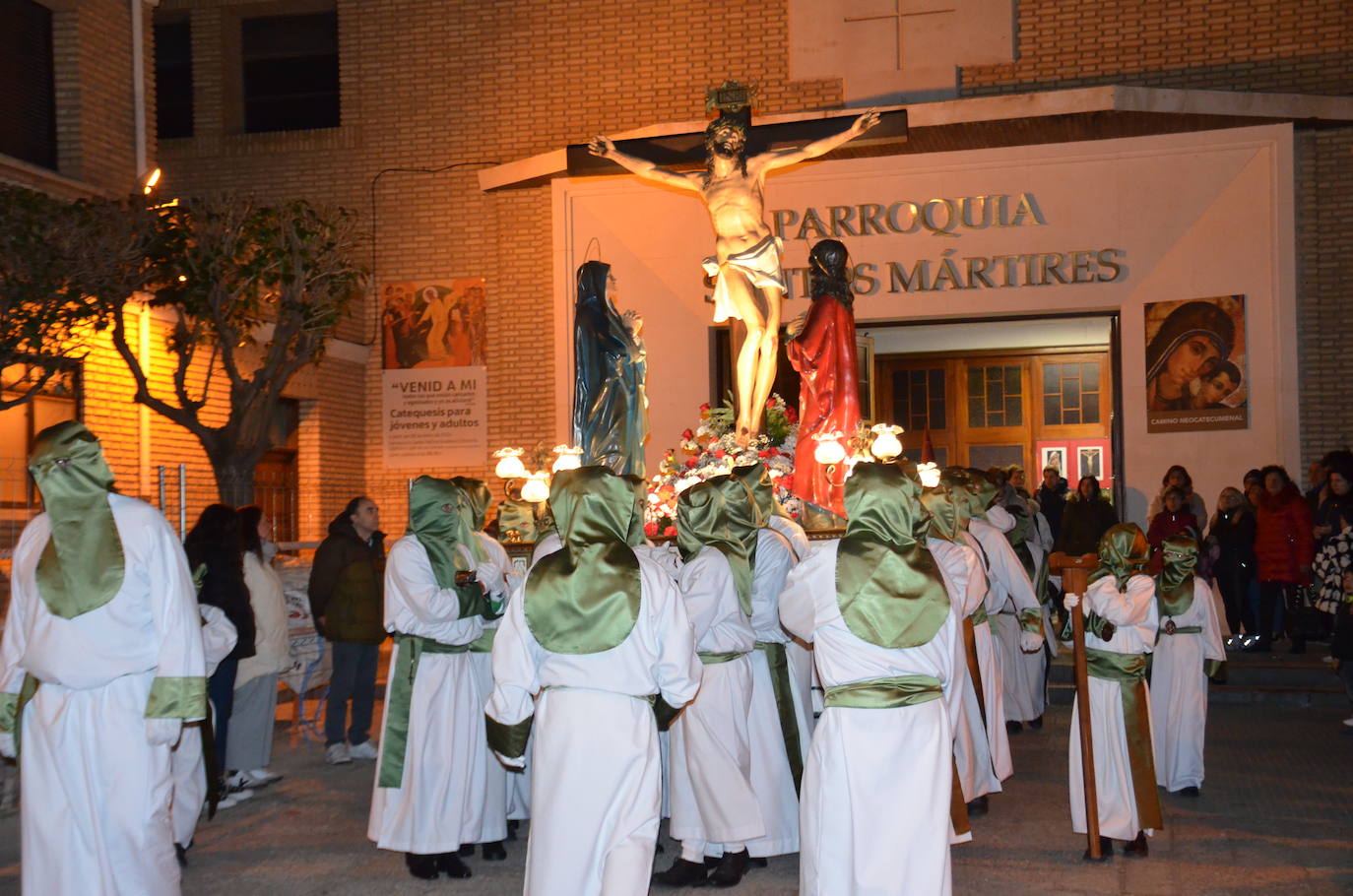 La procesión del Cristo de la Agonía, en imágenes