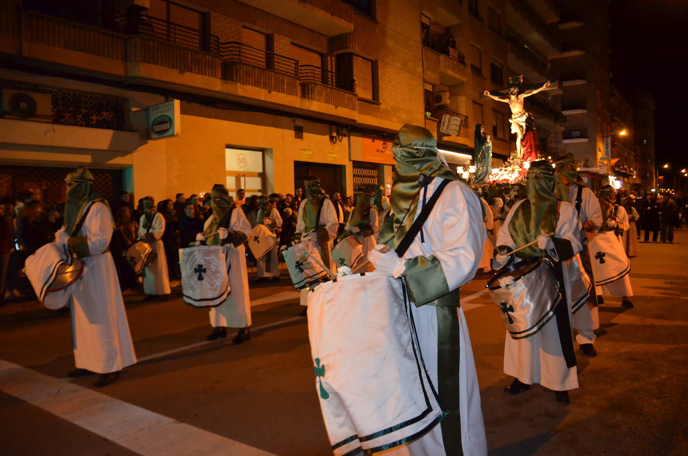 La procesión del Cristo de la Agonía, en imágenes