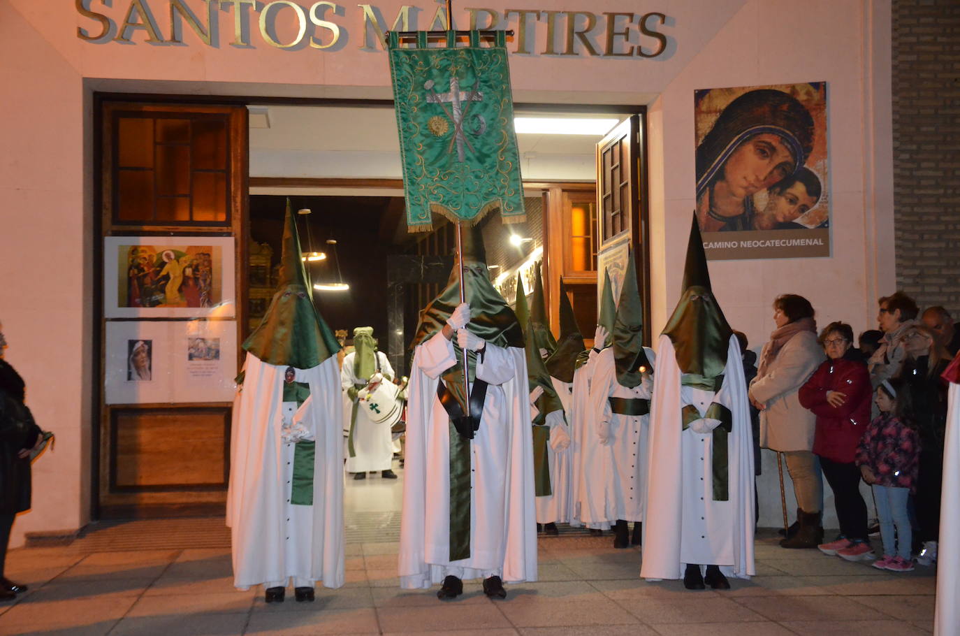 La procesión del Cristo de la Agonía, en imágenes