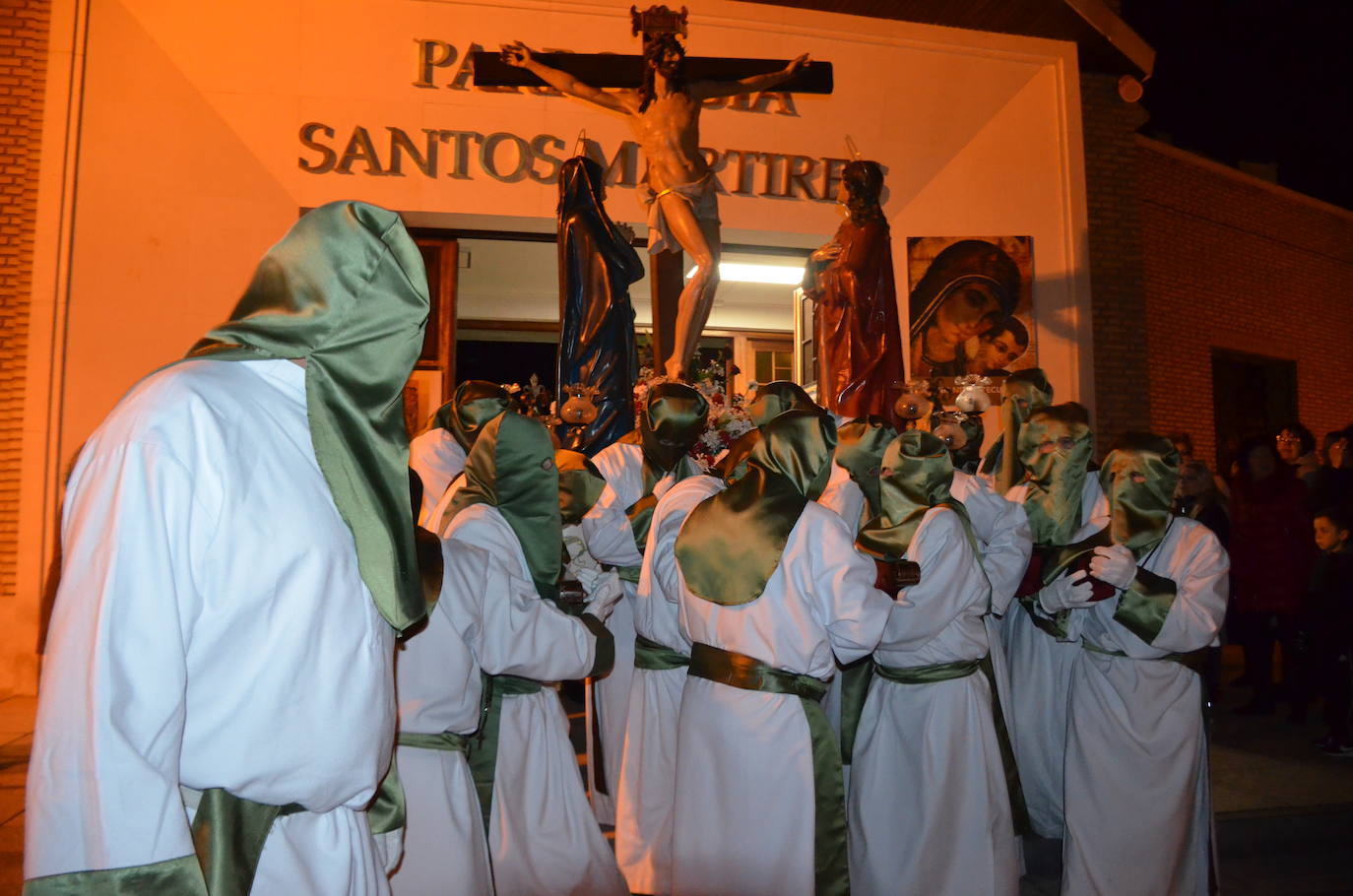 La procesión del Cristo de la Agonía, en imágenes