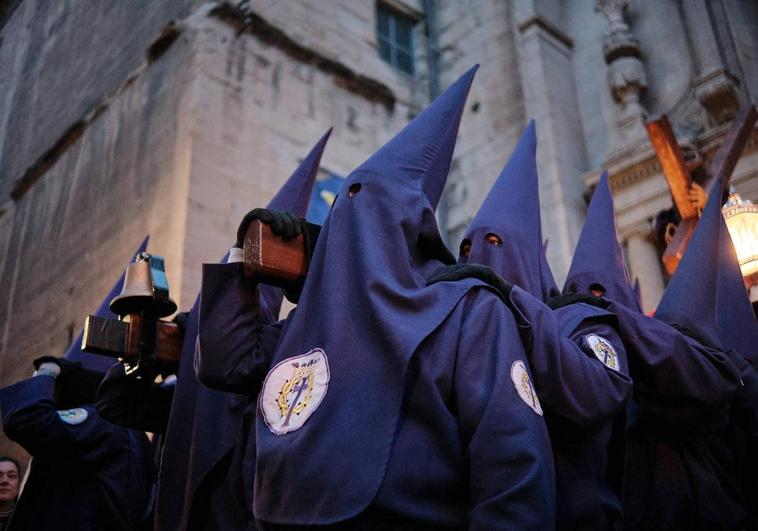 Procesión de Jesús camino del Calvario