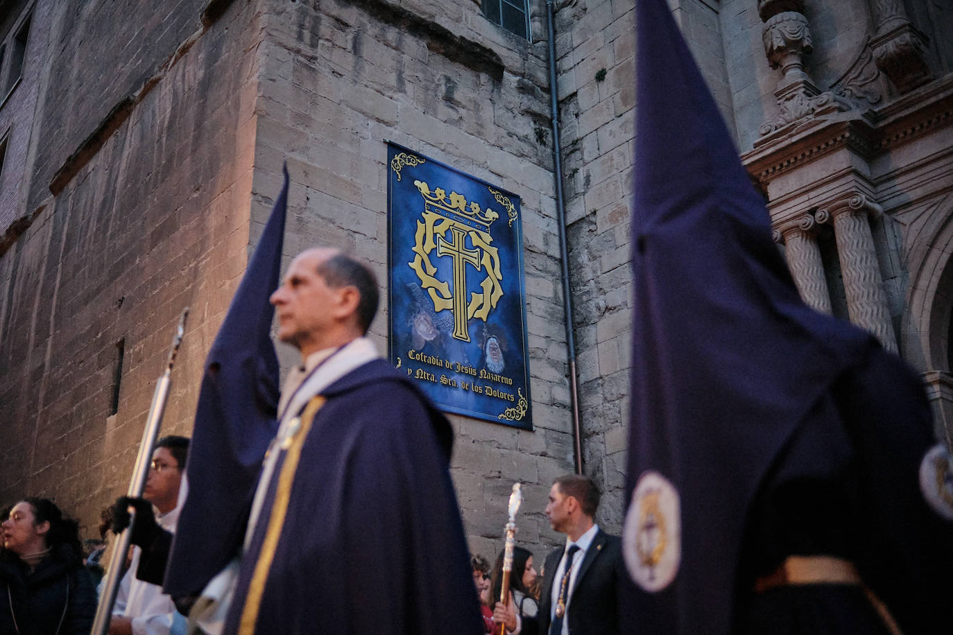 Jesús camino del Calvario, en imágenes