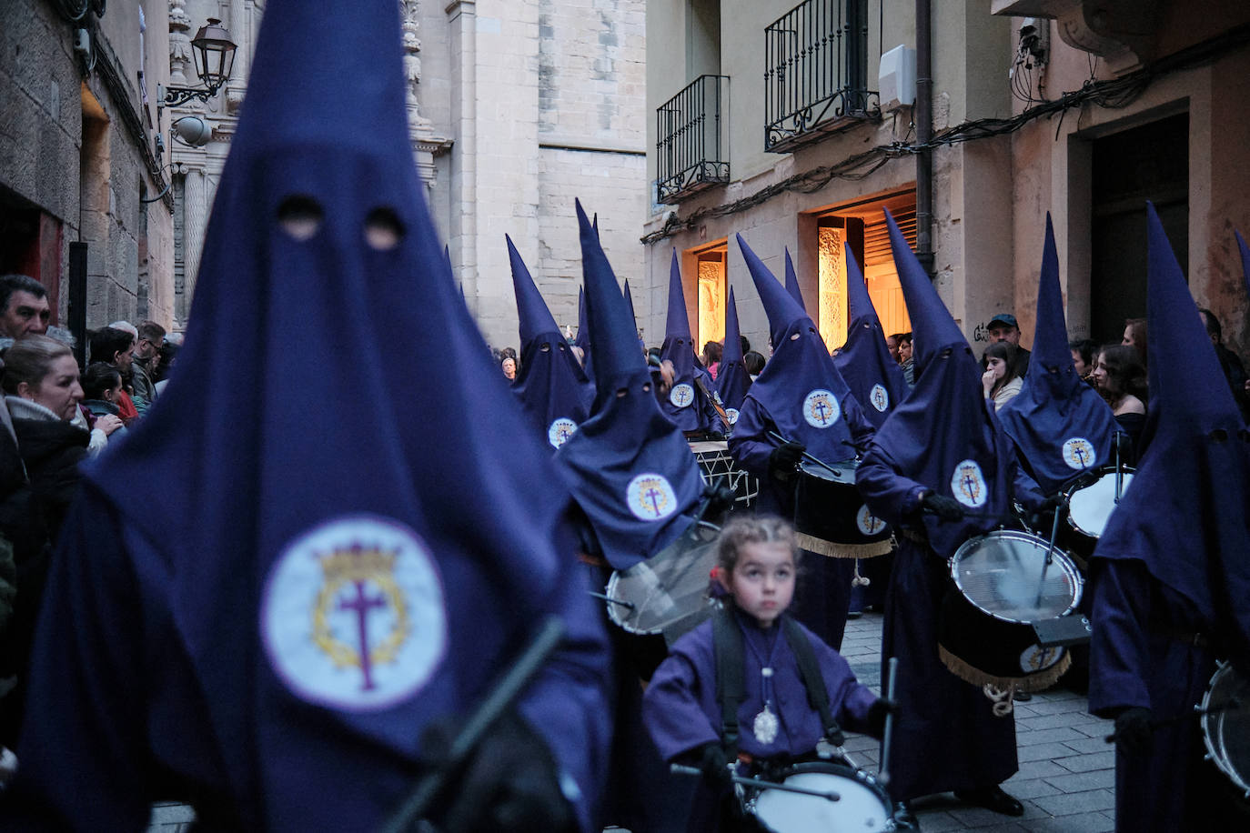 Jesús camino del Calvario, en imágenes