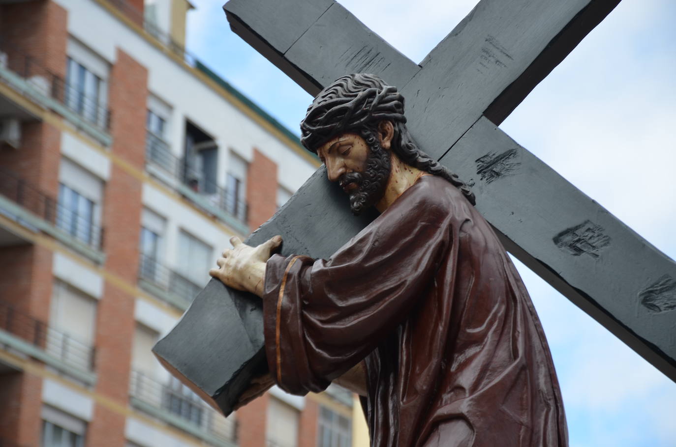 La procesión del Encuentro de Calahorra, en imágenes