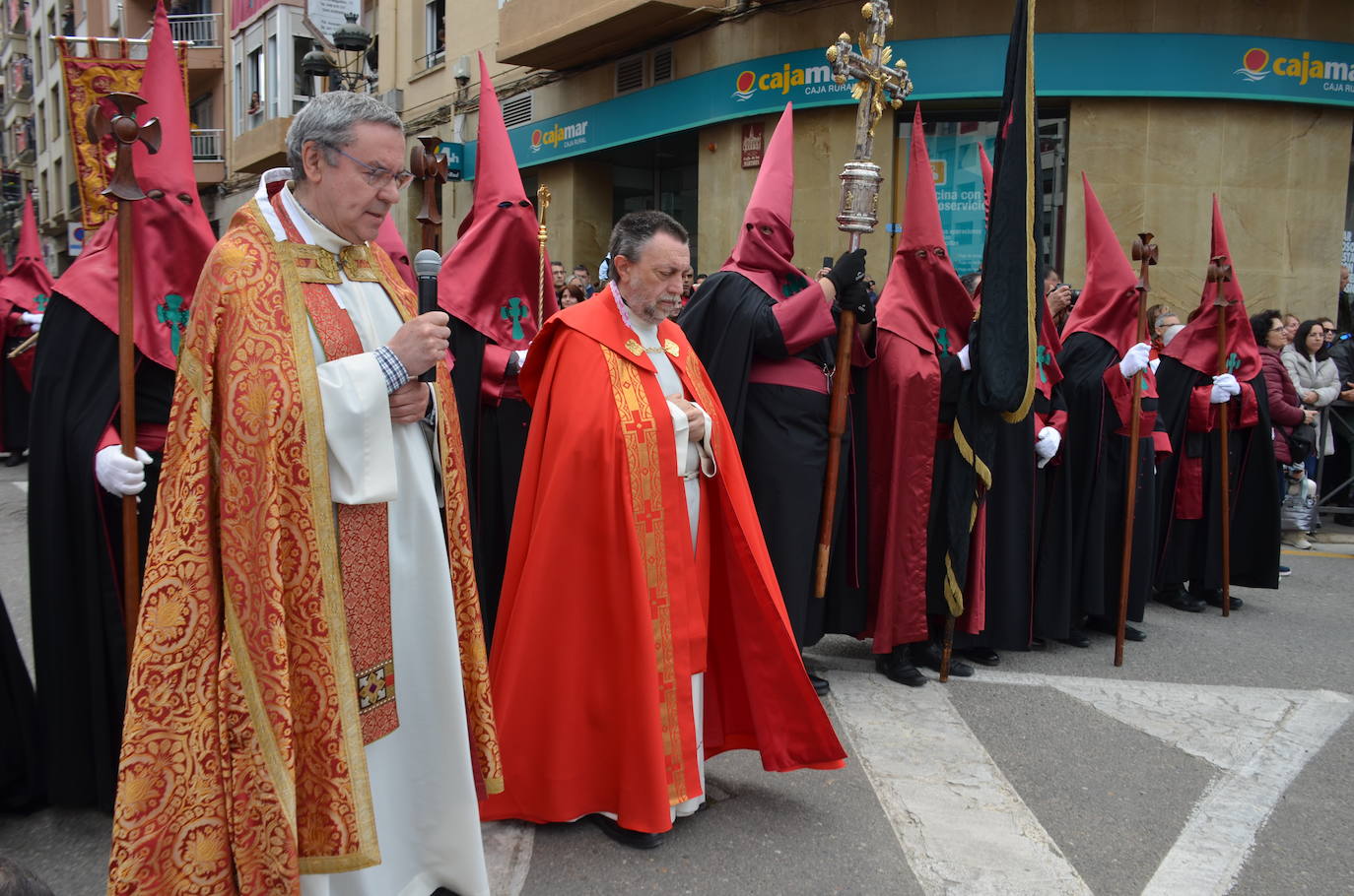 La procesión del Encuentro de Calahorra, en imágenes