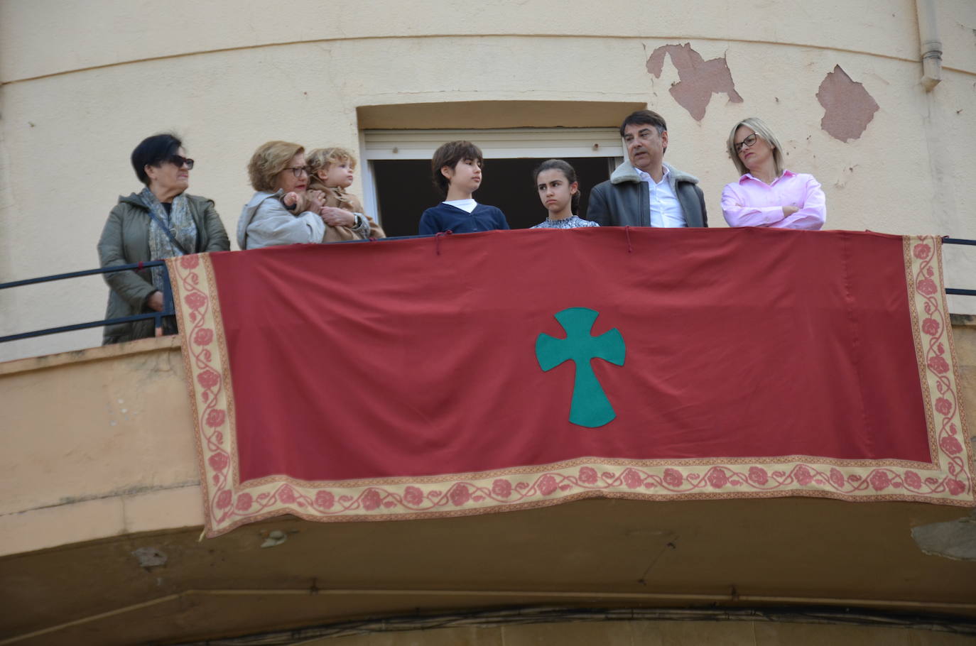 La procesión del Encuentro de Calahorra, en imágenes