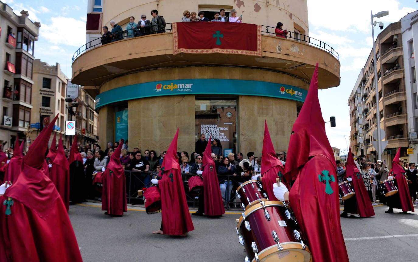 La procesión del Encuentro de Calahorra, en imágenes