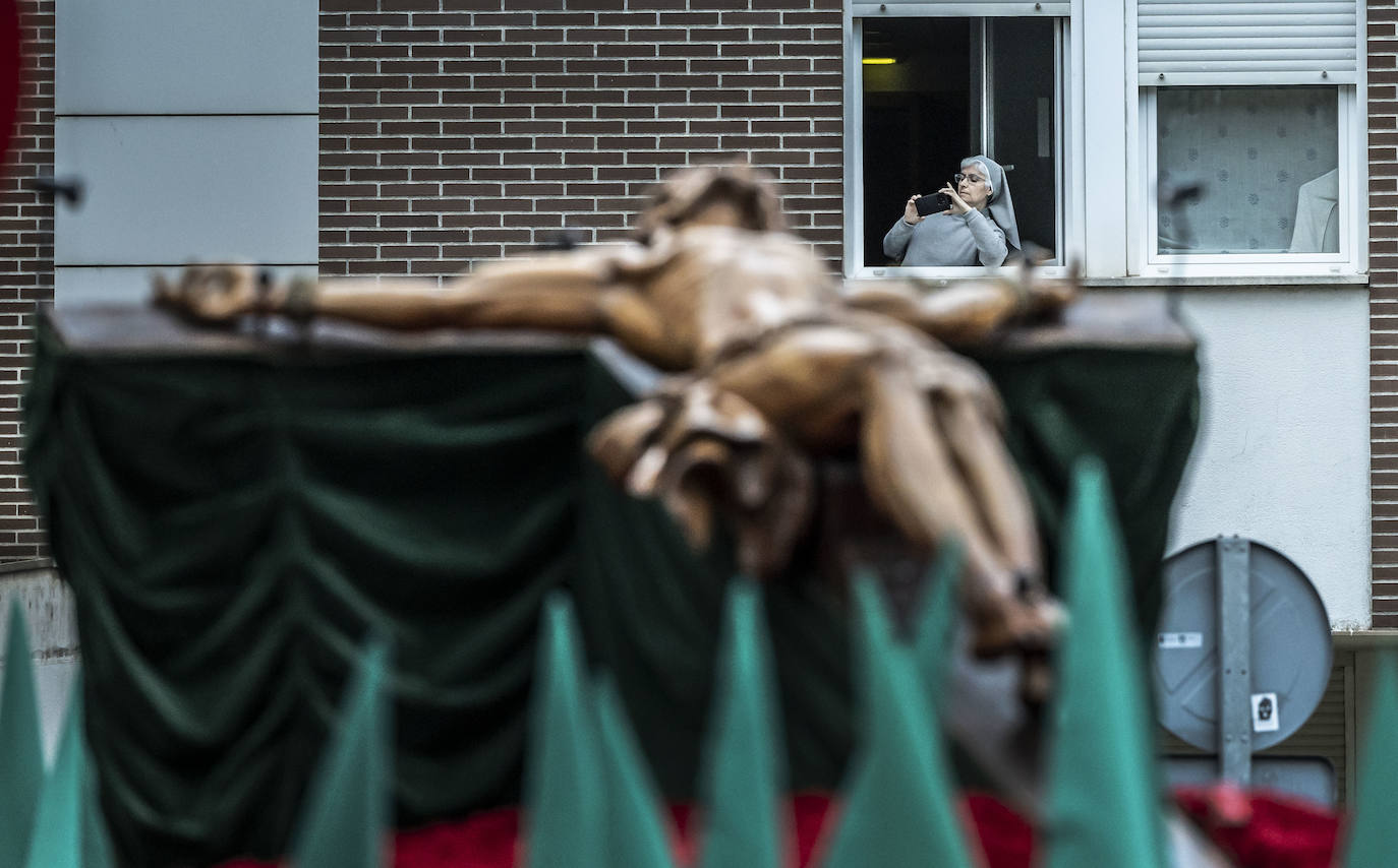 La procesión de las Siete Palabras, en imágenes