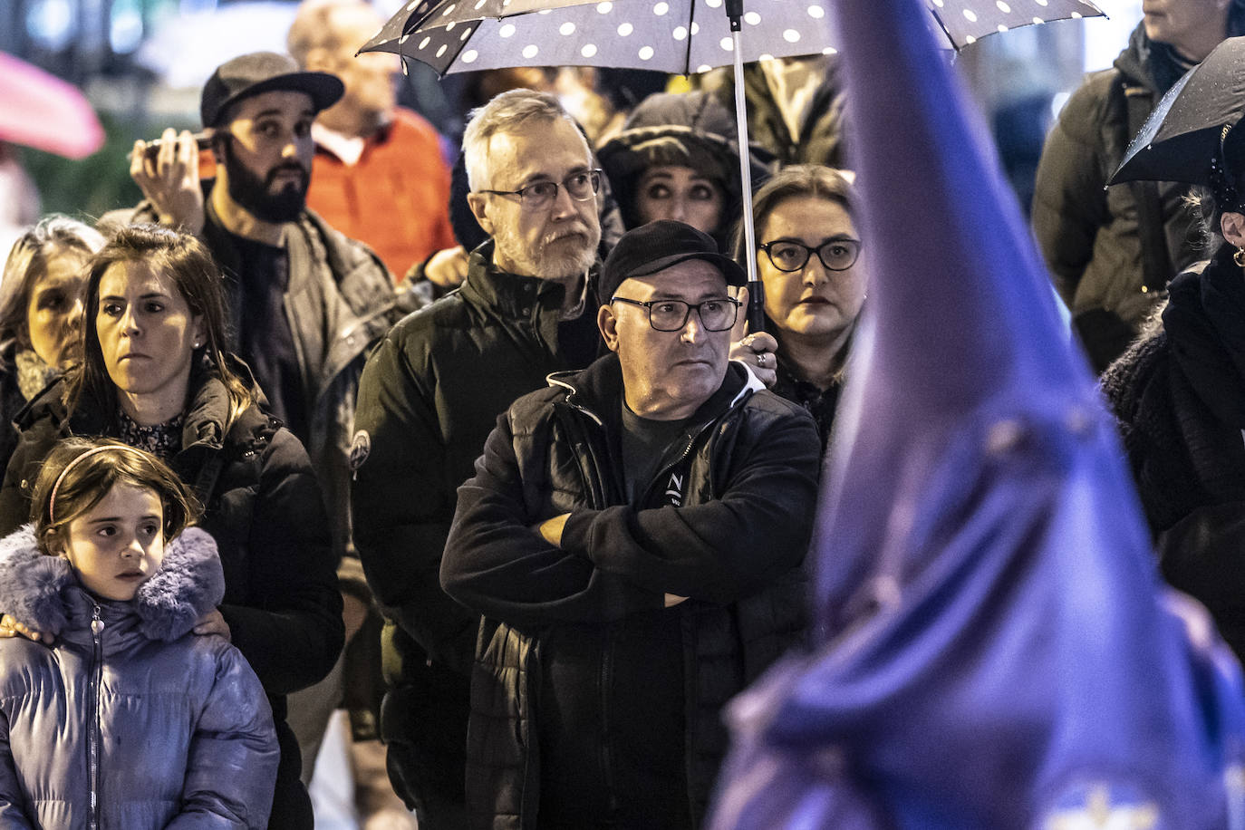 Las imágenes de la procesión de Vía Crucis de Nuestra Señora de la Piedad