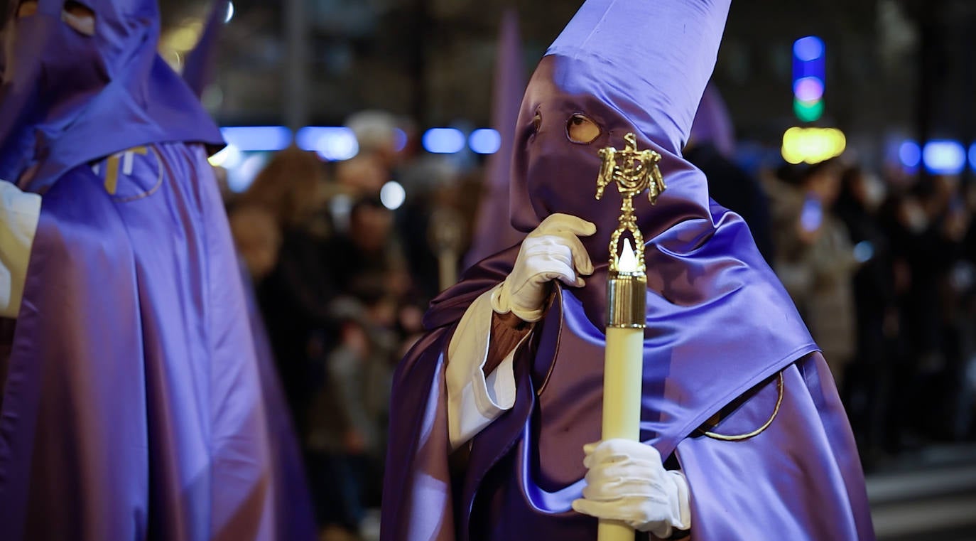 Las imágenes de la procesión de Vía Crucis de Nuestra Señora de la Piedad