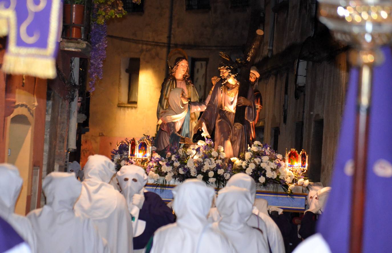 Imágenes del Santo Entierro de Calahorra