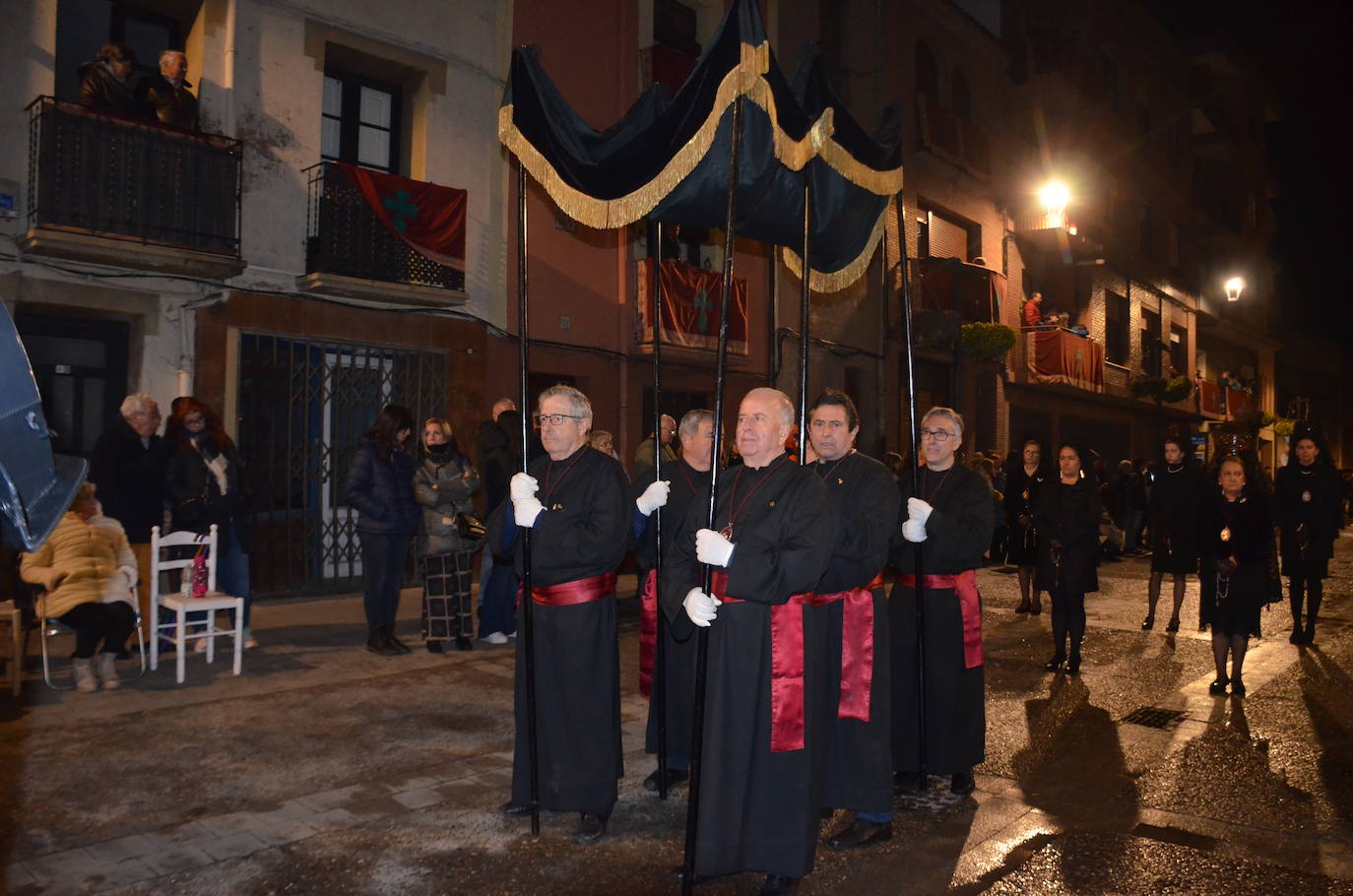 Imágenes del Santo Entierro de Calahorra