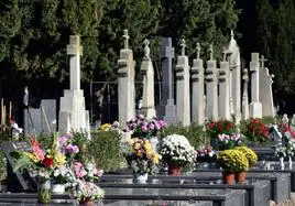 Imagen de archivo del cementerio municipal de Logroño, donde se encontraban los restos.