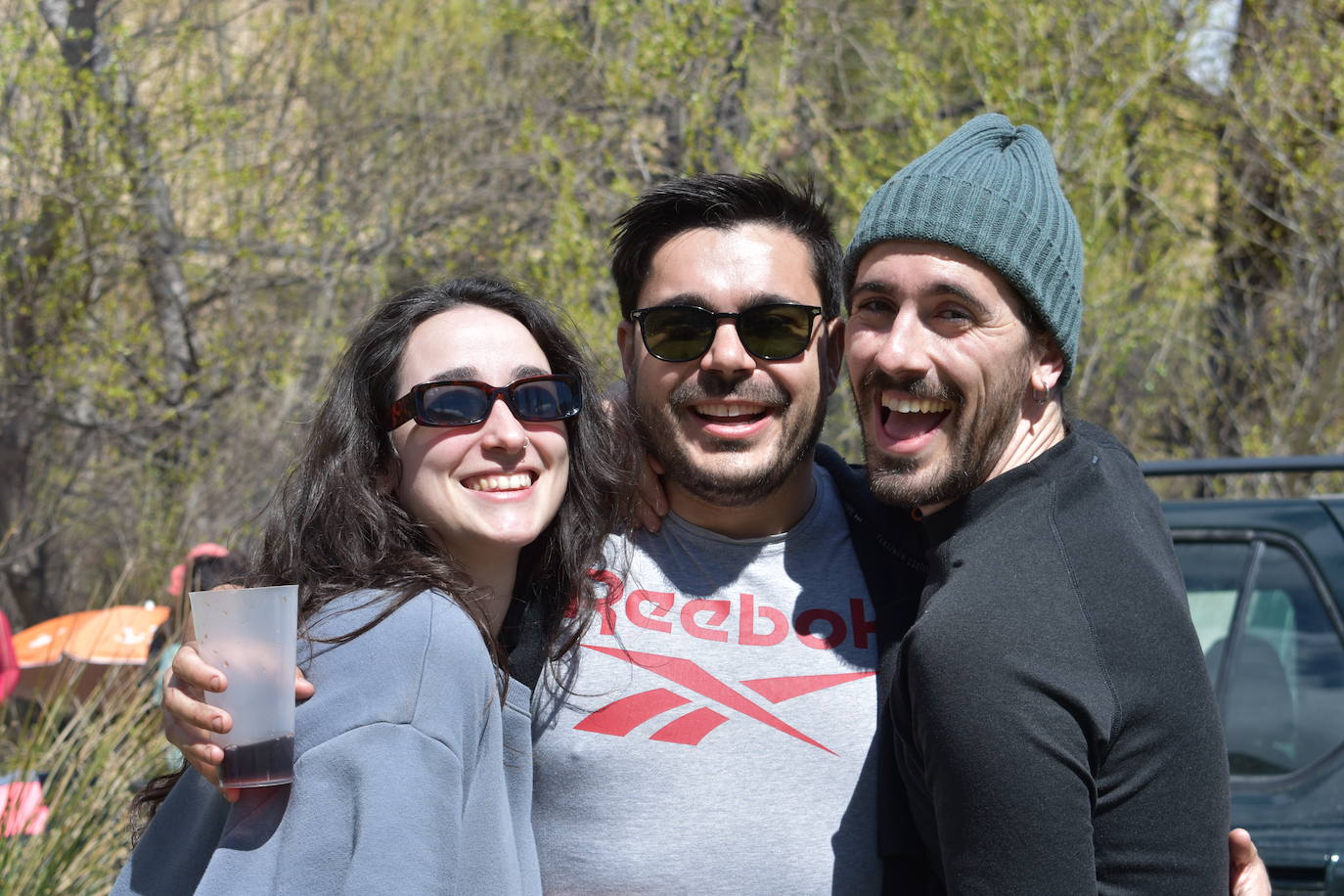 Las imágenes de las cuadrillas en el prado de Clunia de Aguilar