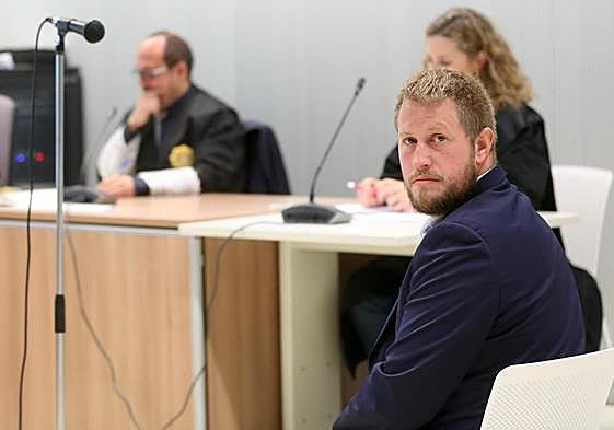 El acusado, durante la vista celebrada este jueves.