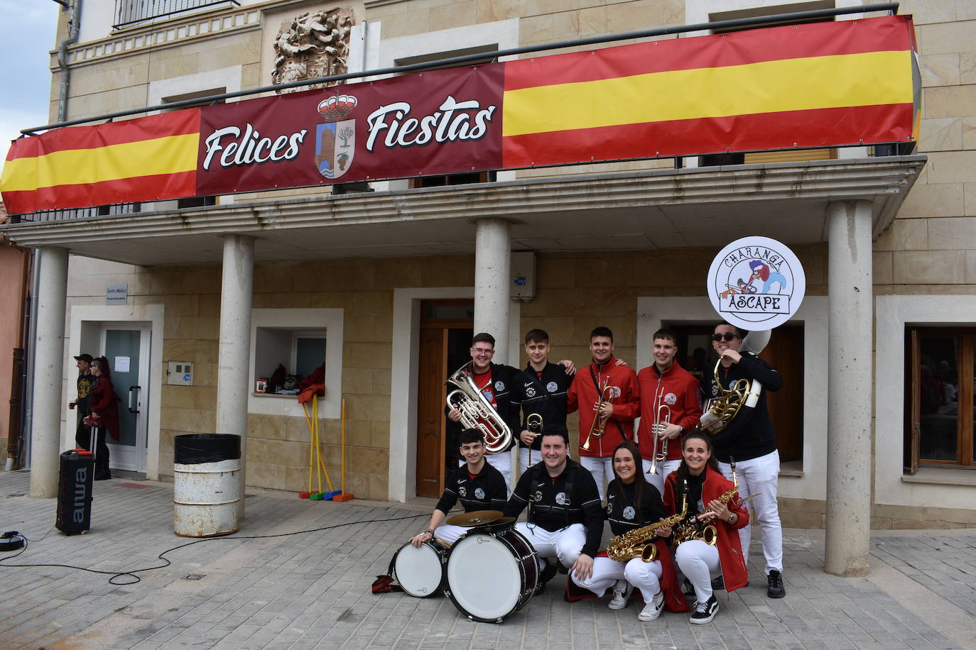 Cohete de fiestas en El Villar de Arnedo