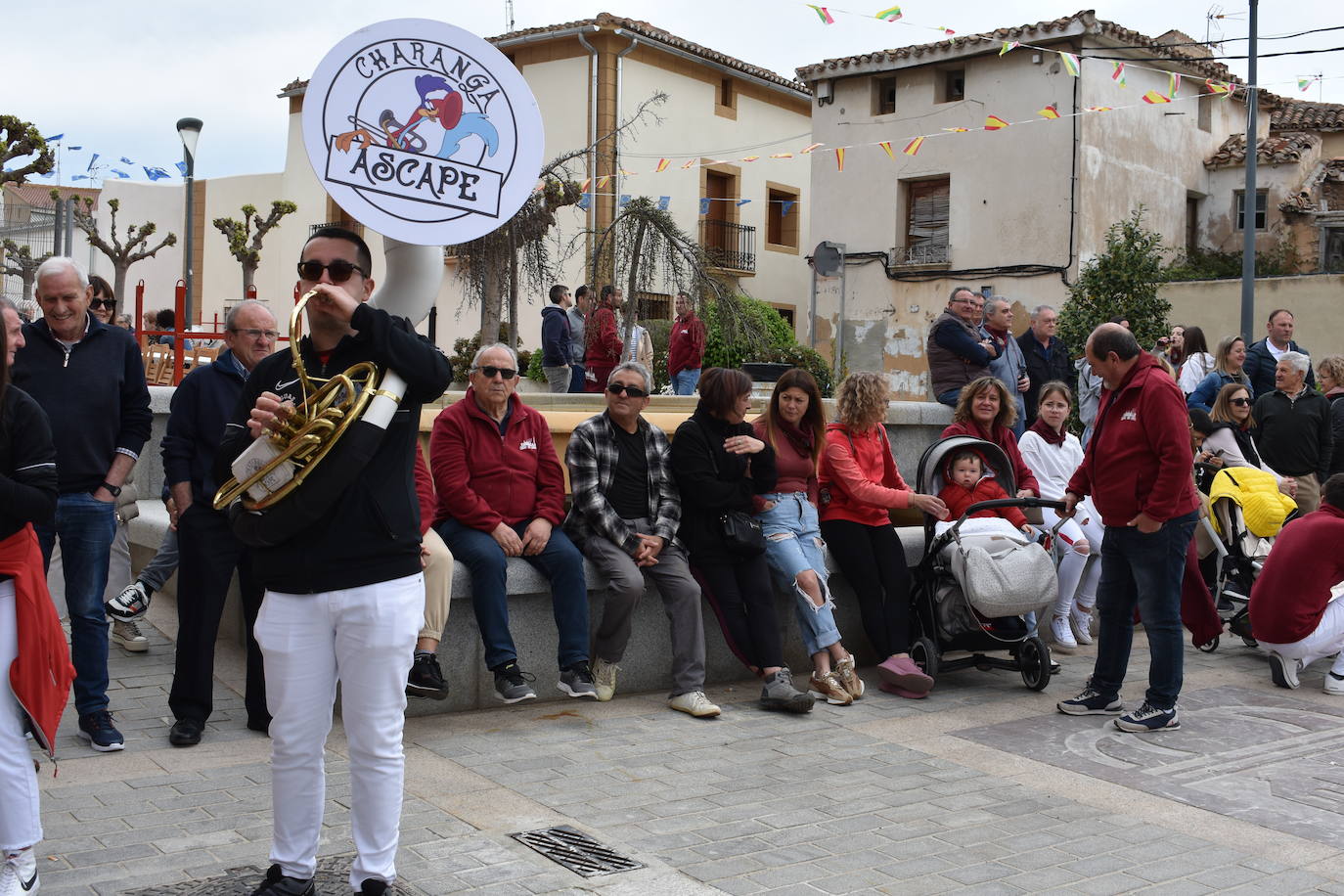 Cohete de fiestas en El Villar de Arnedo