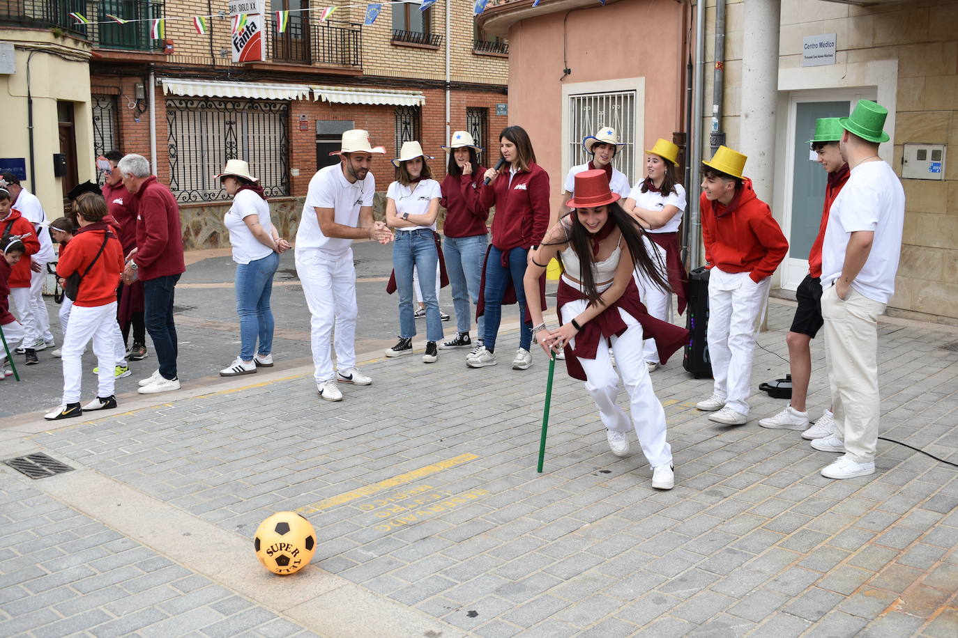 Cohete de fiestas en El Villar de Arnedo