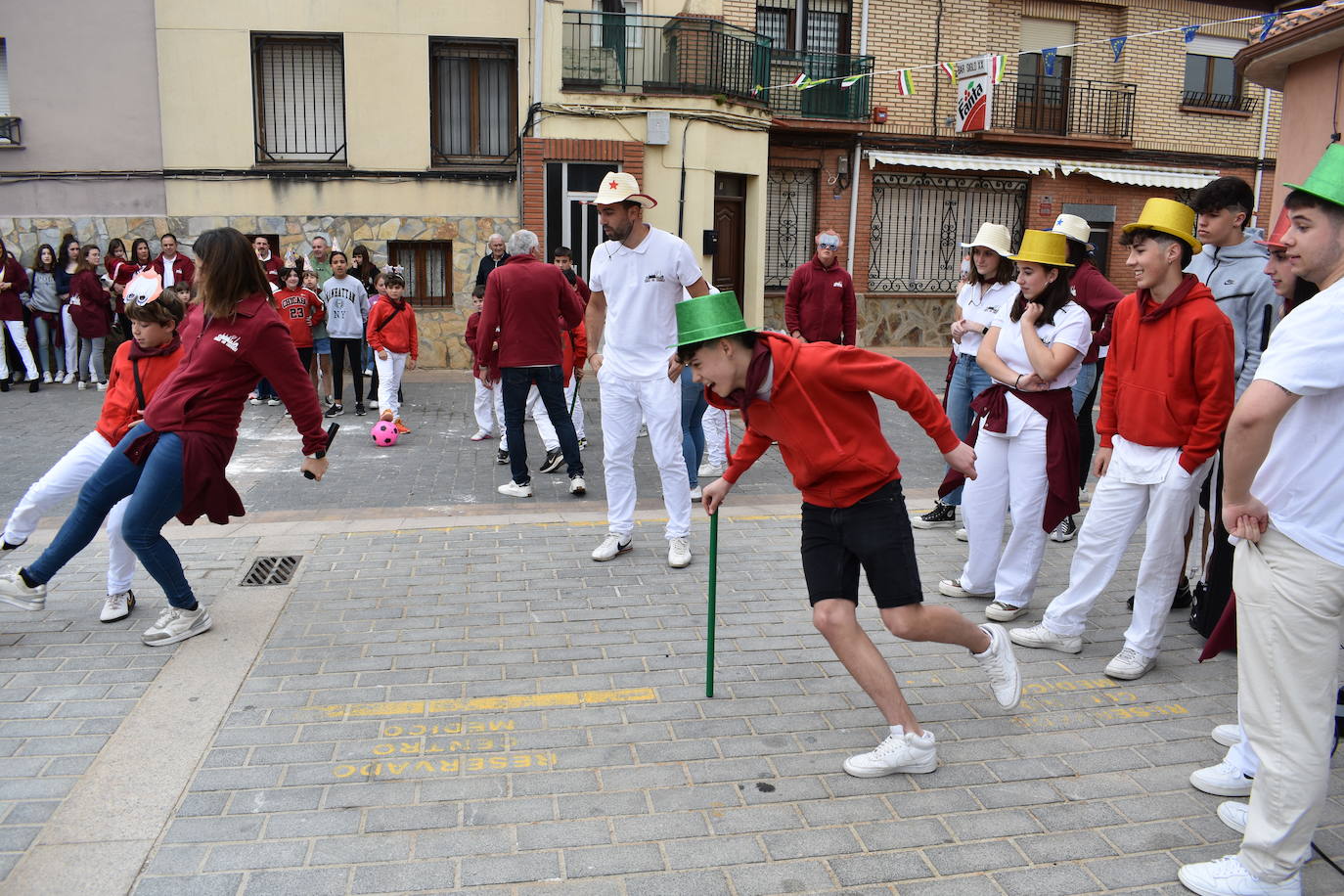 Cohete de fiestas en El Villar de Arnedo