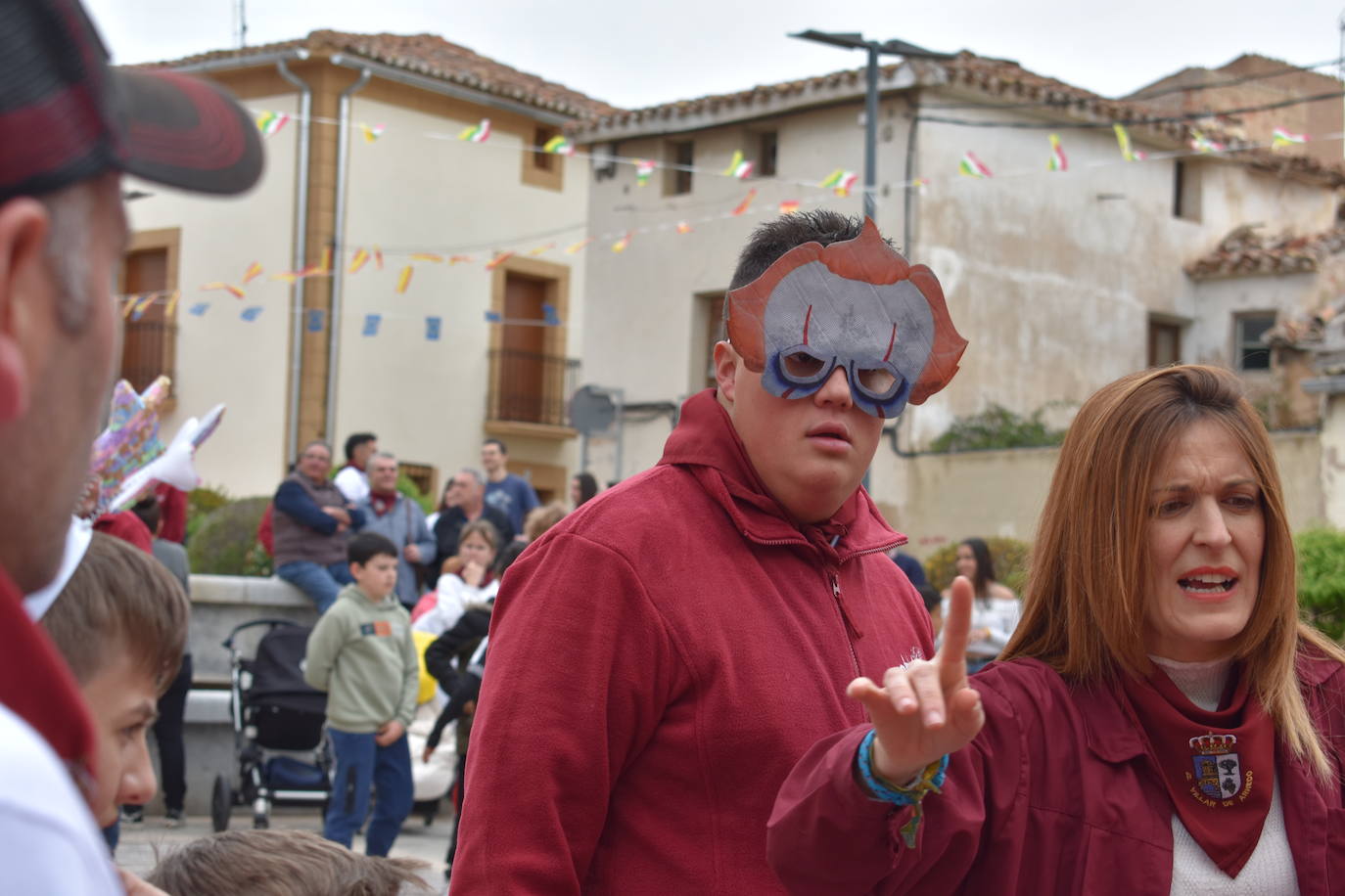 Cohete de fiestas en El Villar de Arnedo