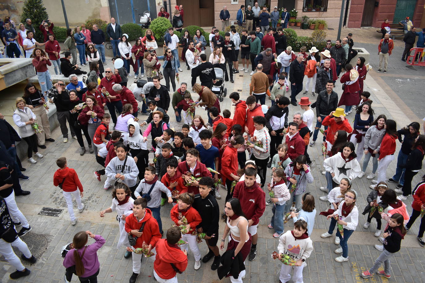 Cohete de fiestas en El Villar de Arnedo