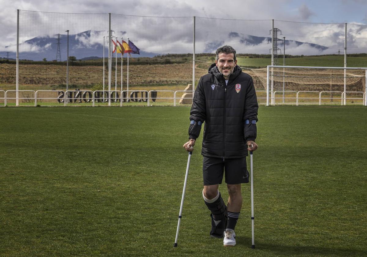 Iñaki Sáenz renueva por un año más con la UD Logroñés