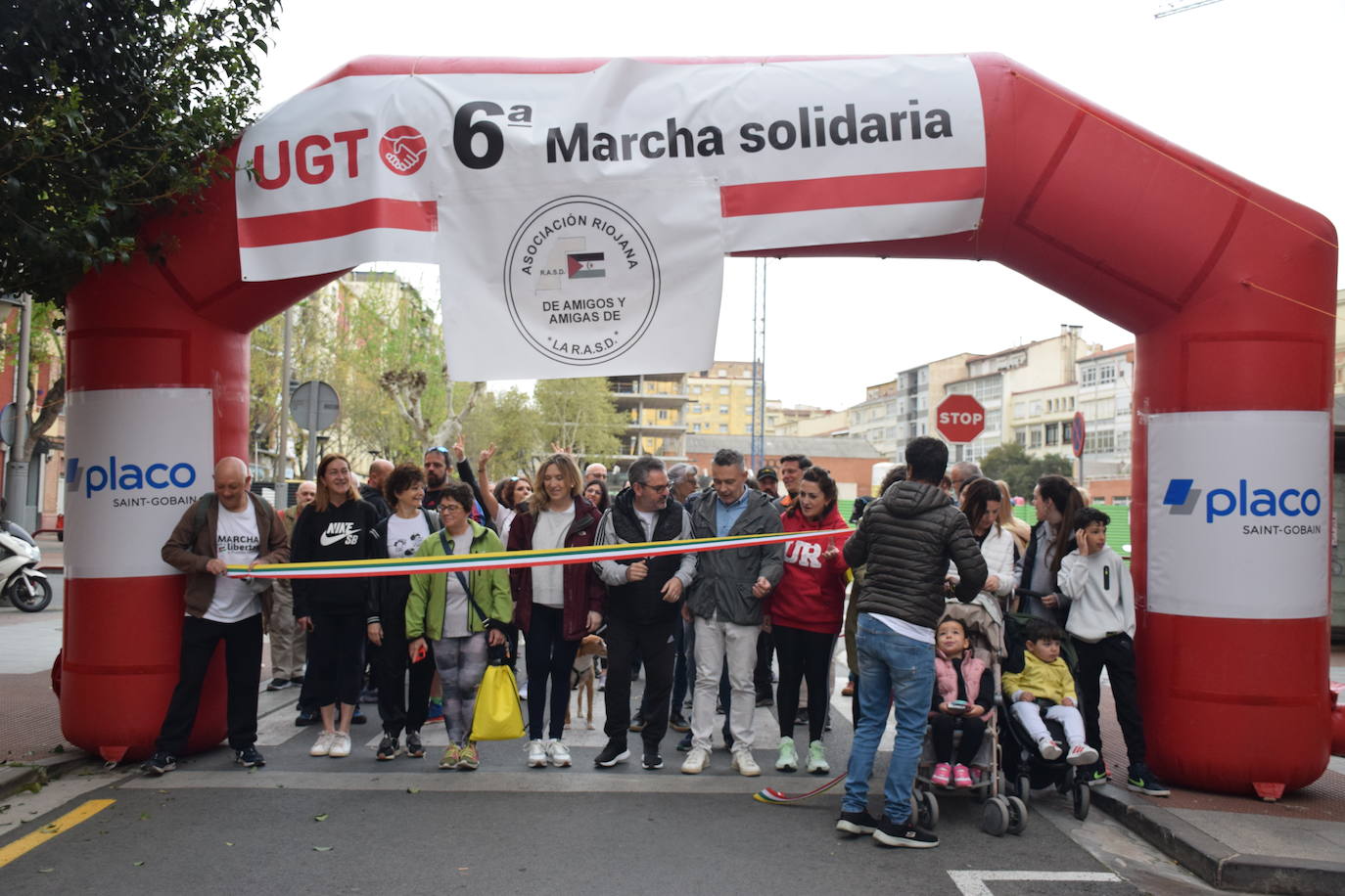 Marcha solidaria de UGT por el pueblo saharaui
