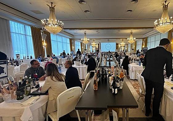 Imagen del salon profesional de vinos celebrado en Pamplona