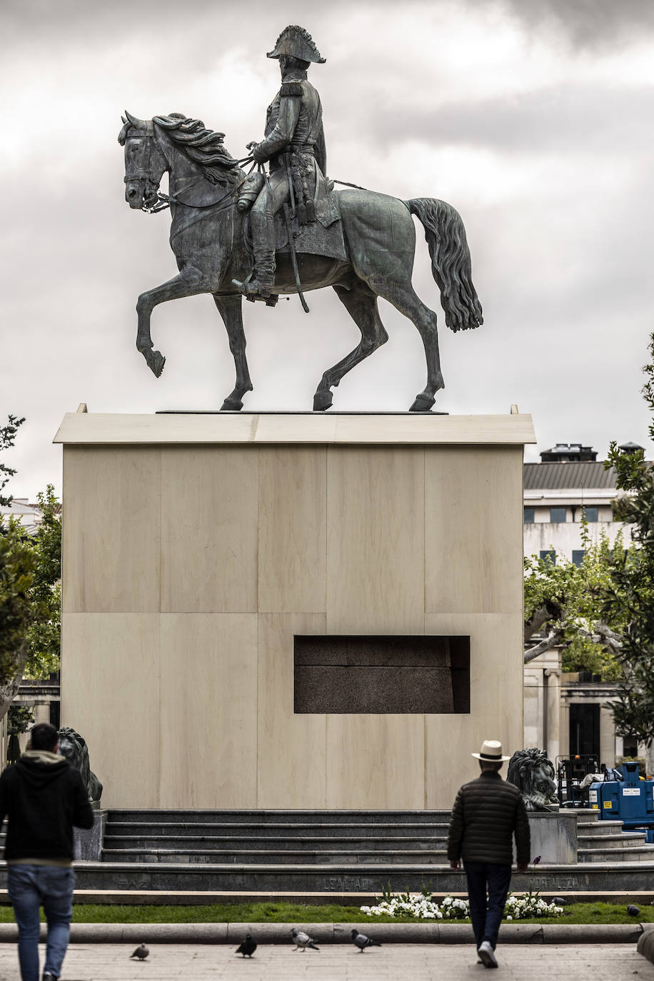 Las imágenes del montaje de Concéntrico