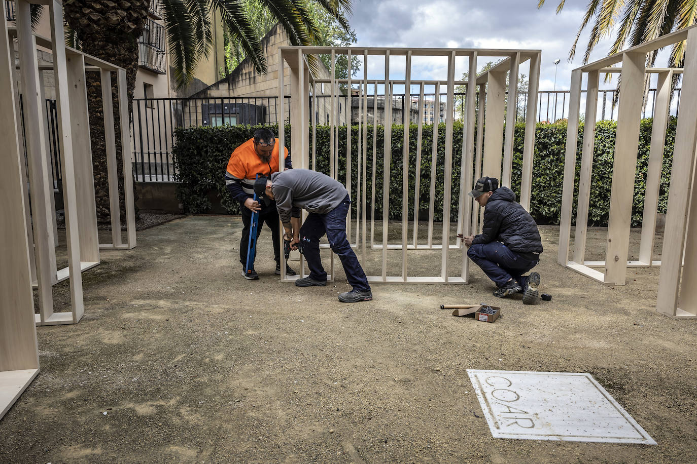 Las imágenes del montaje de Concéntrico