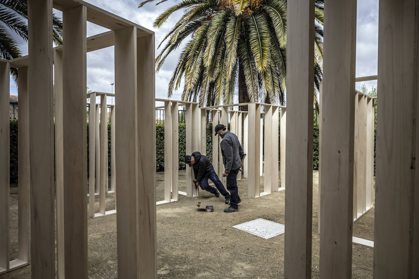 Las imágenes del montaje de Concéntrico