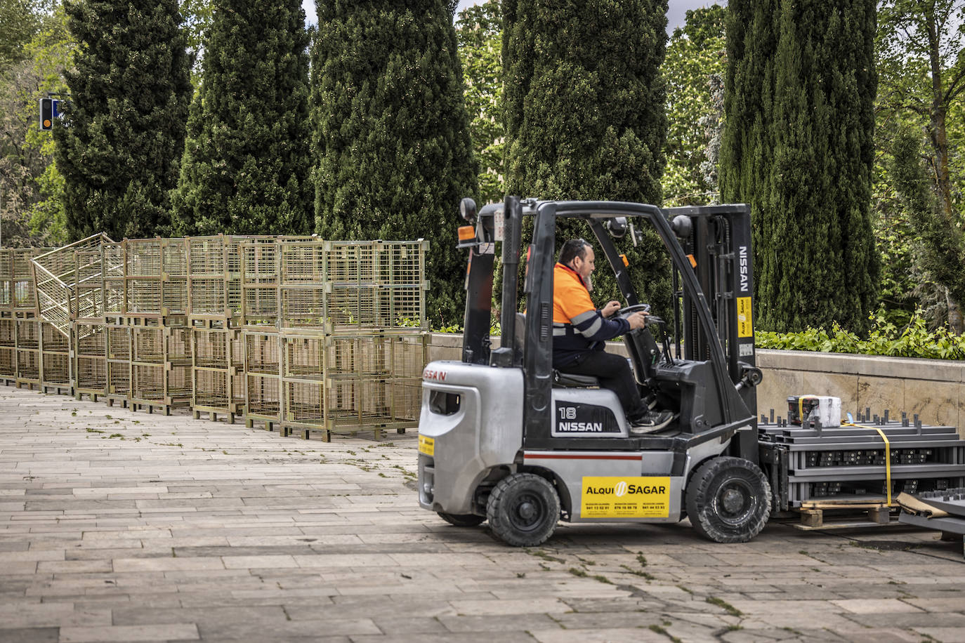 Las imágenes del montaje de Concéntrico