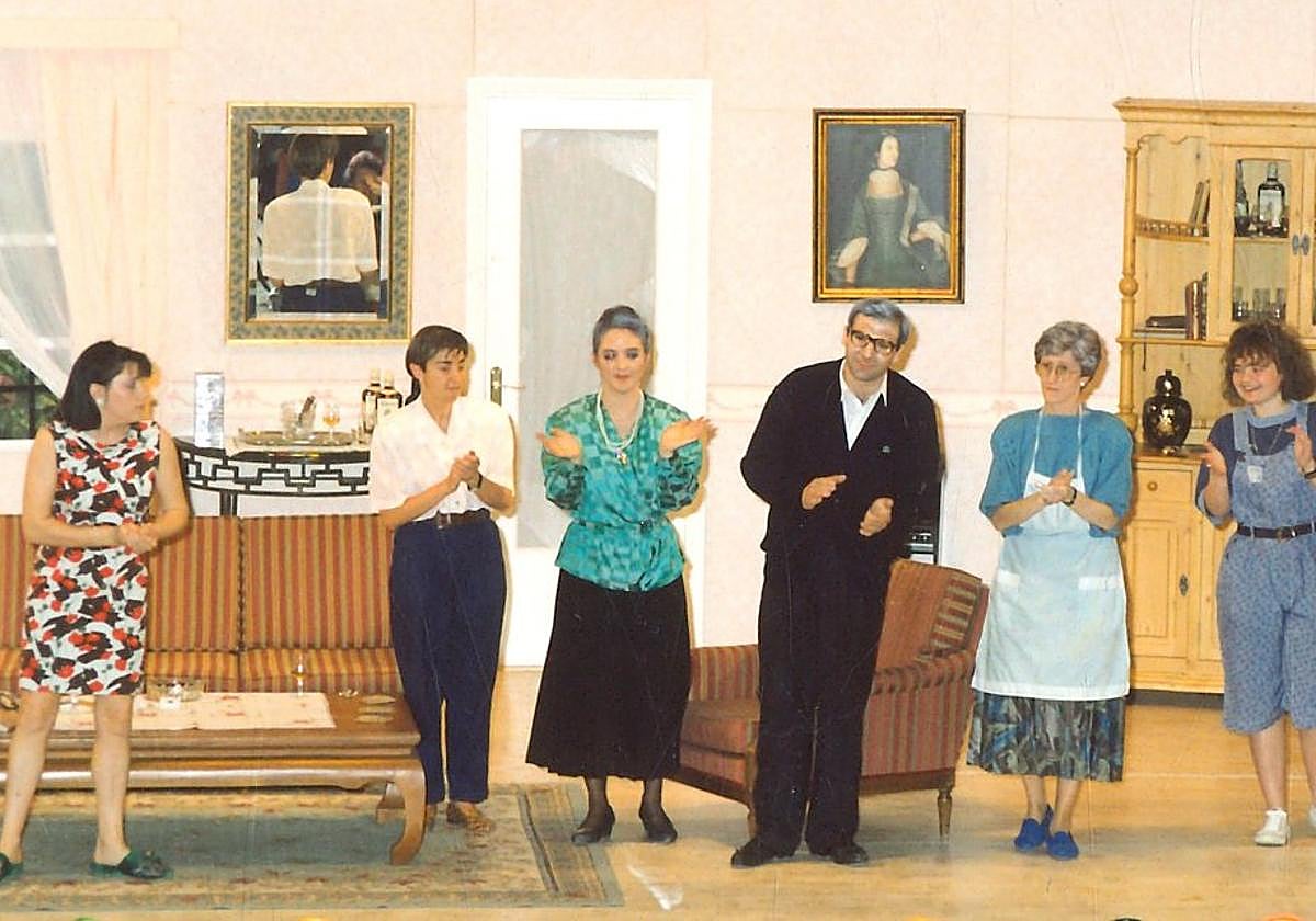 Una de las obras que representó el taller de teatro La Culeca de Rincón de Soto.