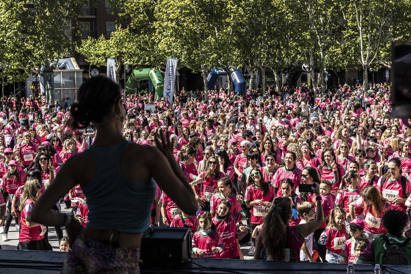 Las imágenes de la Carrera de la Mujer (II)