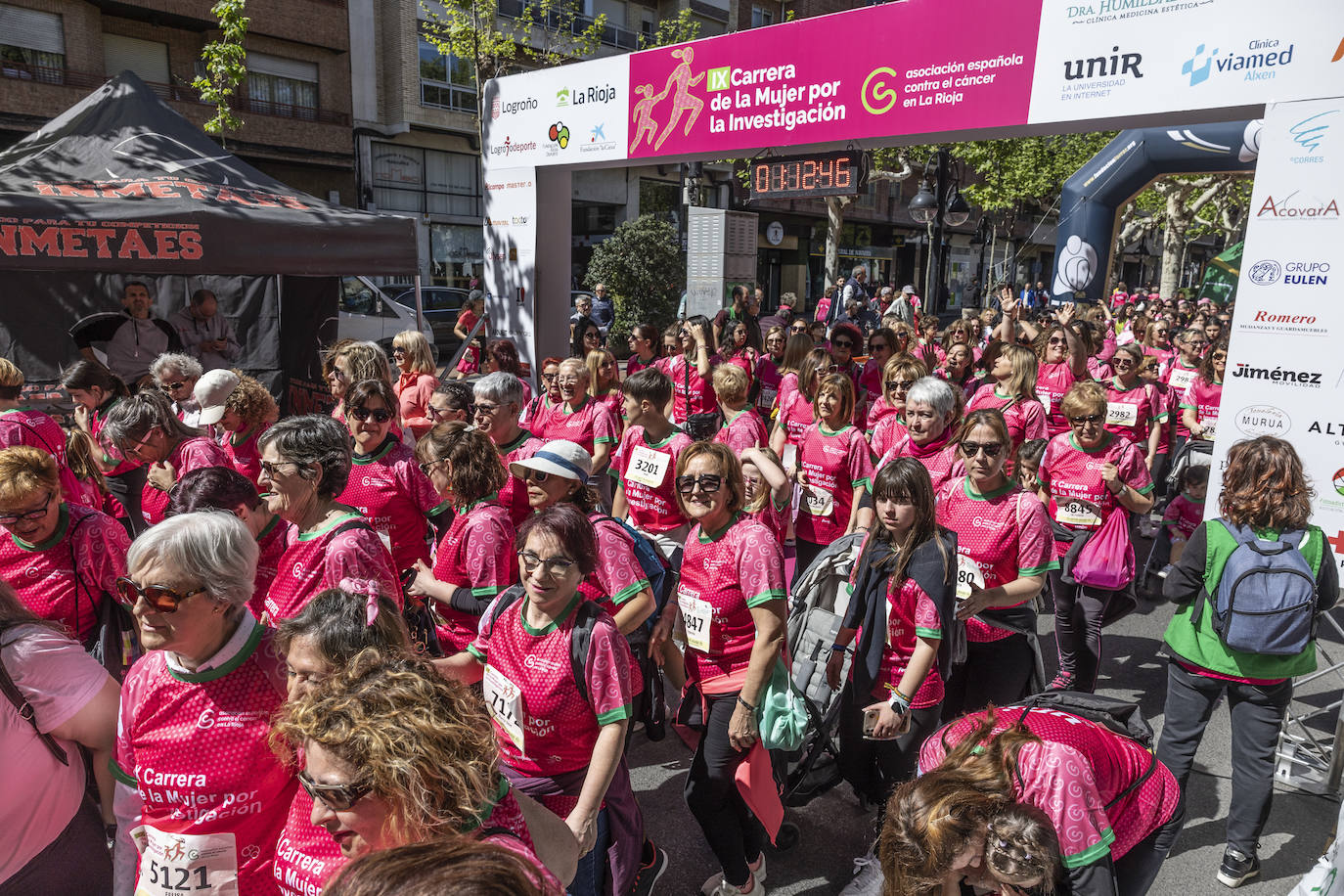 Las imágenes de la Carrera de la Mujer (II)