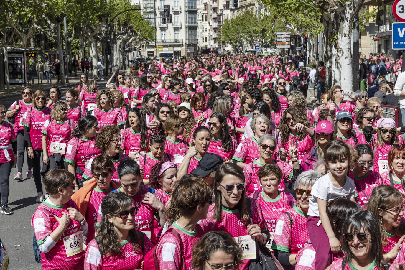 Las imágenes de la Carrera de la Mujer (II)