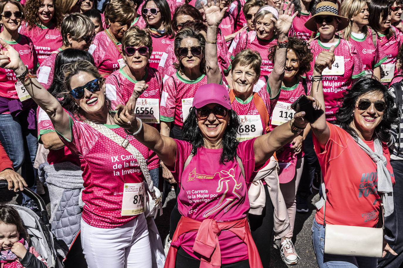 Las imágenes de la Carrera de la Mujer (II)