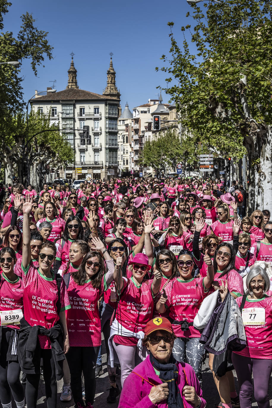 Las imágenes de la Carrera de la Mujer (II)