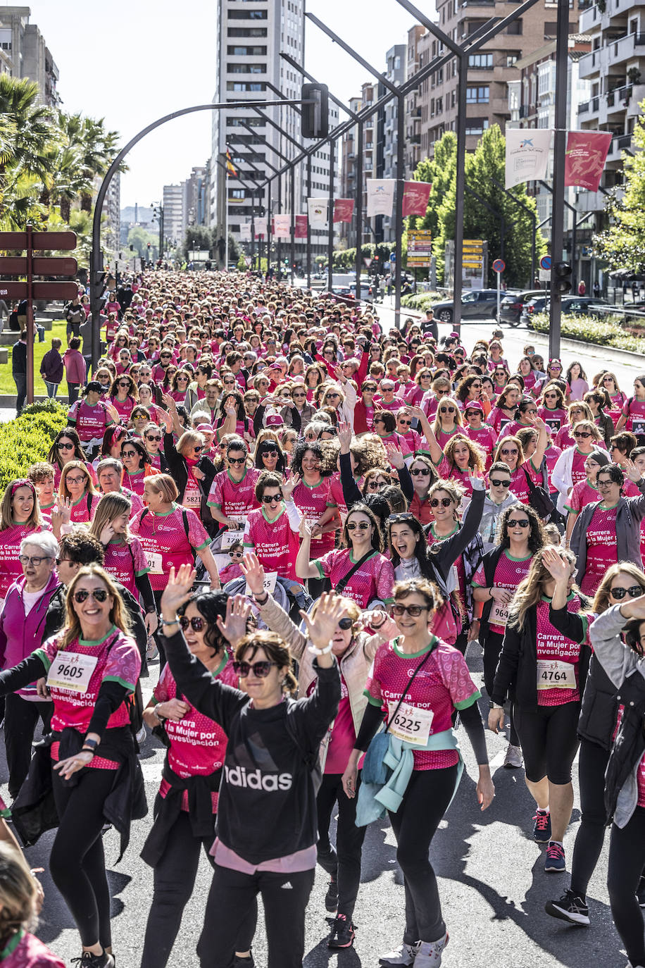 Las imágenes de la Carrera de la Mujer (I)