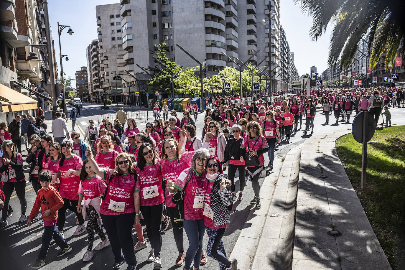 Las imágenes de la Carrera de la Mujer (I)