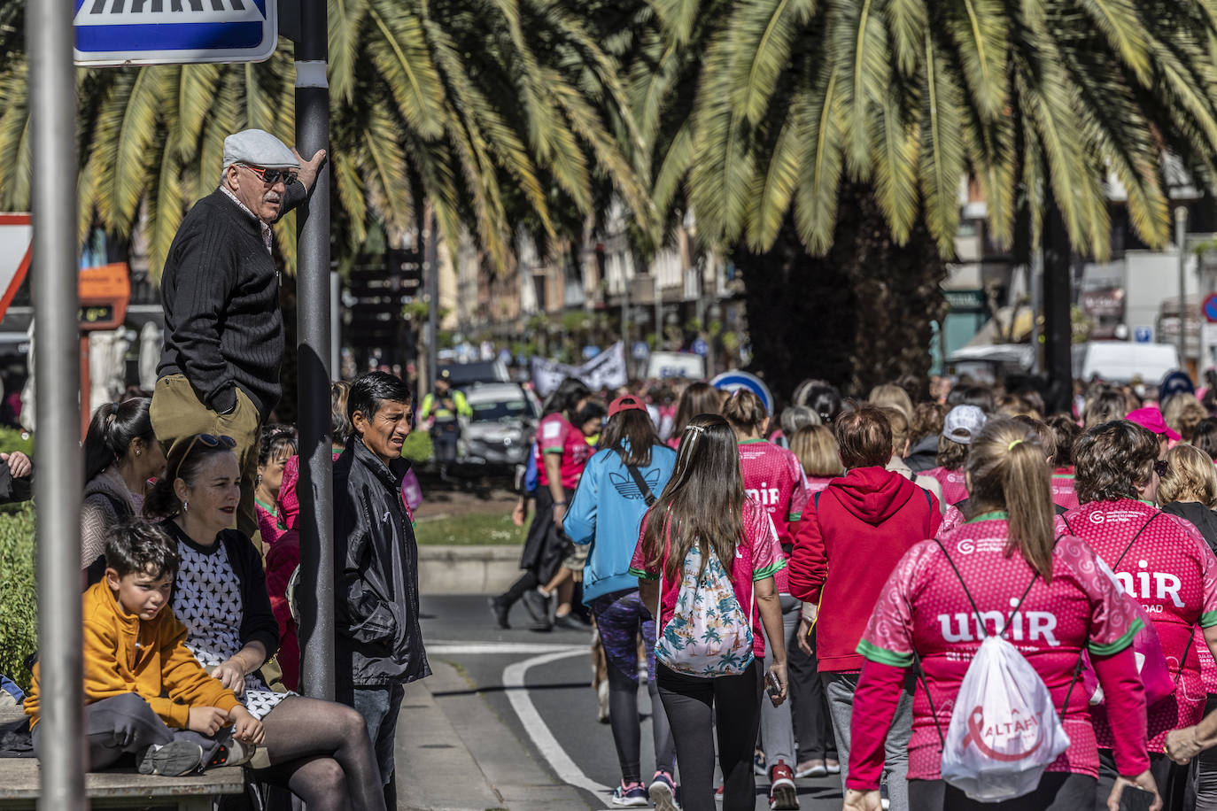 Las imágenes de la Carrera de la Mujer (I)