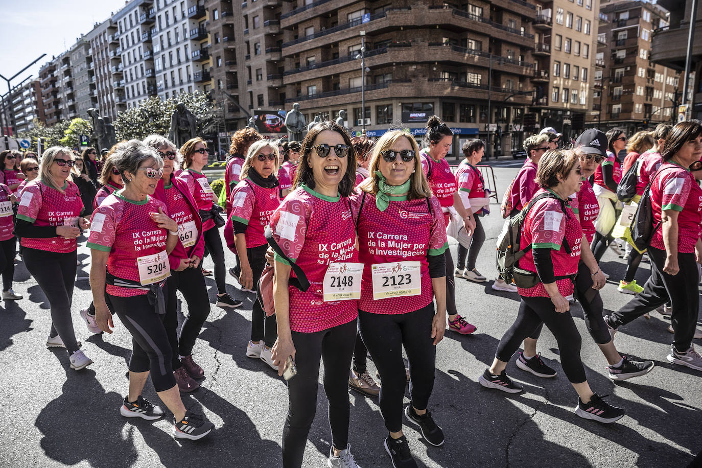 Las imágenes de la Carrera de la Mujer (I)