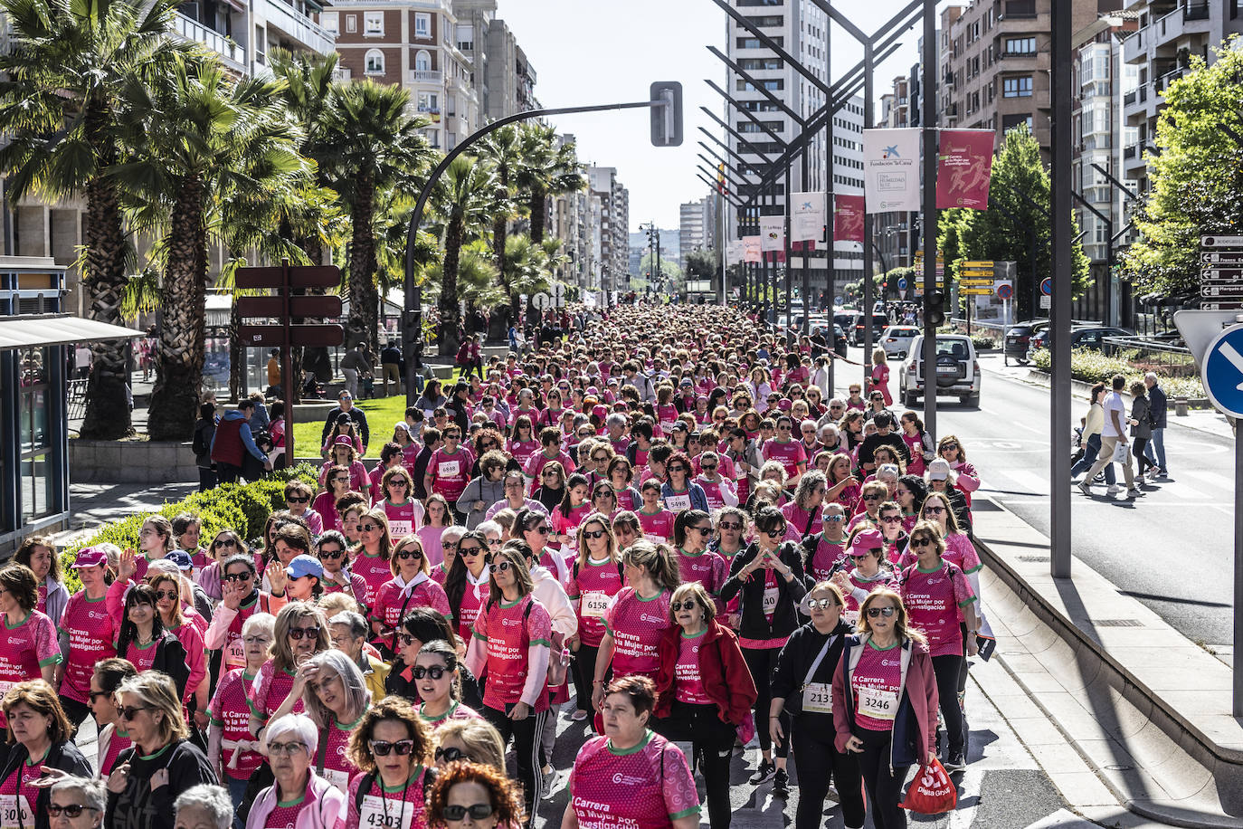 Las imágenes de la Carrera de la Mujer (I)