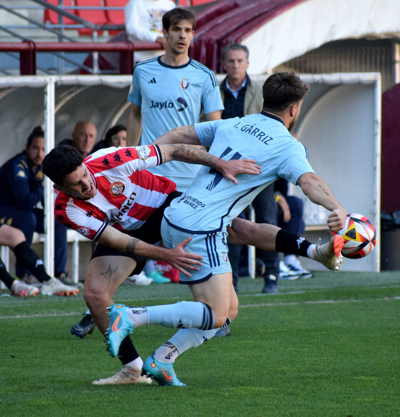 Las imágenes de la SDL-Osasuna B