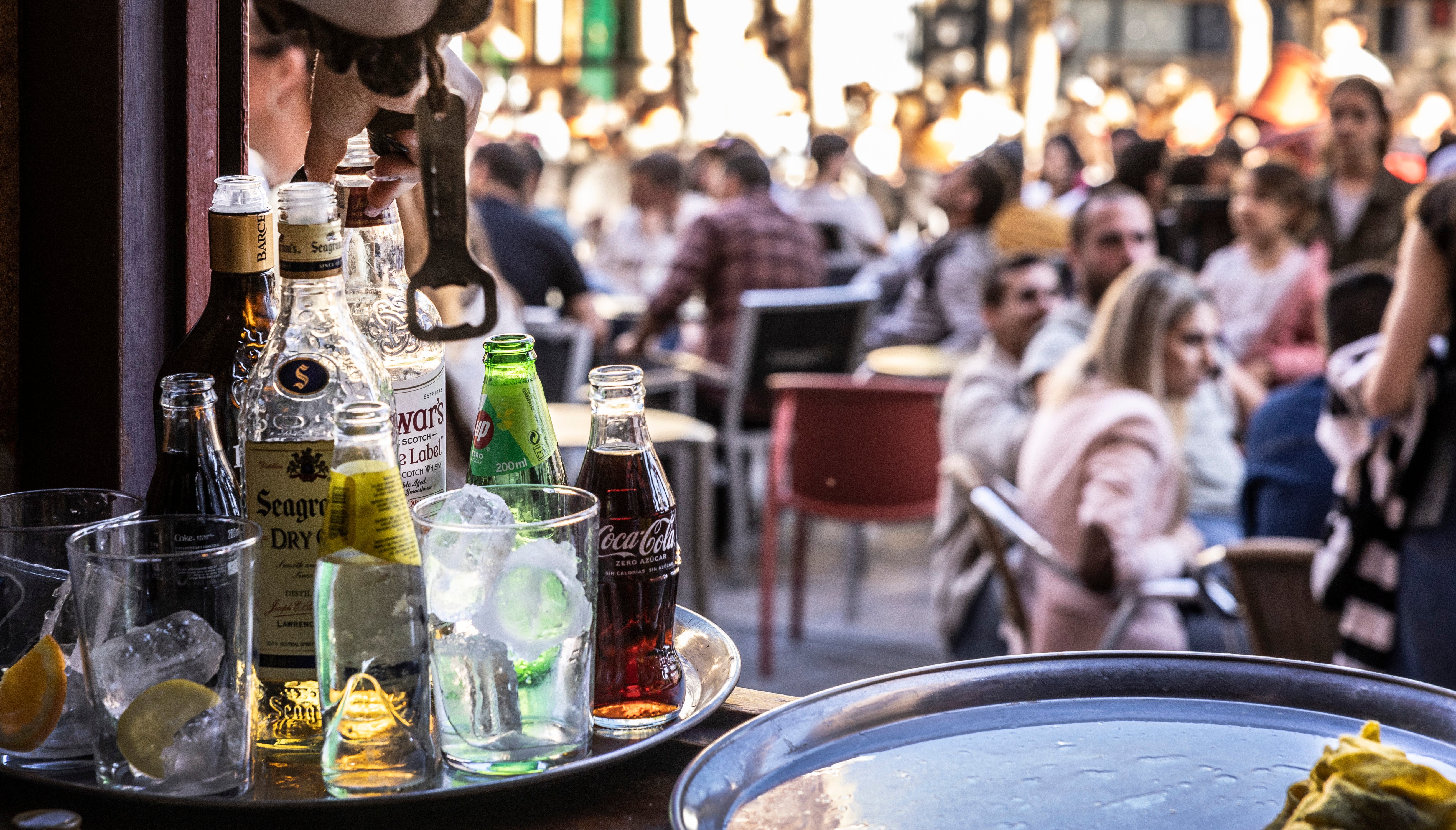 Ambiente de tardeo, este fin de semana en Logroño