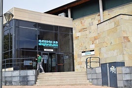 Instalaciones del complejo deportivo municipal Aqualar de Lardero, cuya gestión está prorrogada.