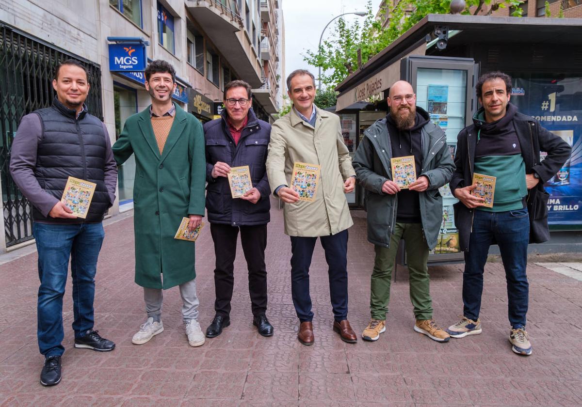 Organizadores y algunos de los protagonistas del festival Mayo Jazzea.