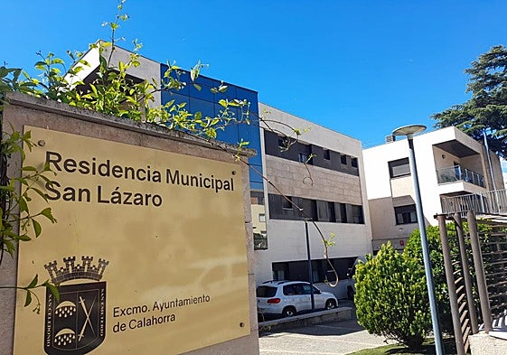 Exterior de la residencia municipal San Lázaro.